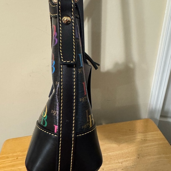 Dooney & Bourke Multicolor Logo Shoulder Bag - Picture 4 of 11